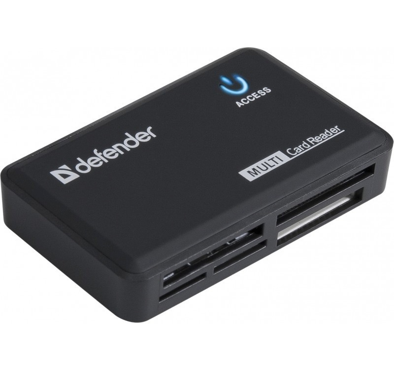Defender mälukaardilugeja Memory Card Reader OPTI MUS USB 2.0 ALL IN ONE