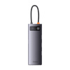 Baseus USB jagaja Hub USB-C 8in1 Metal Gleam Series