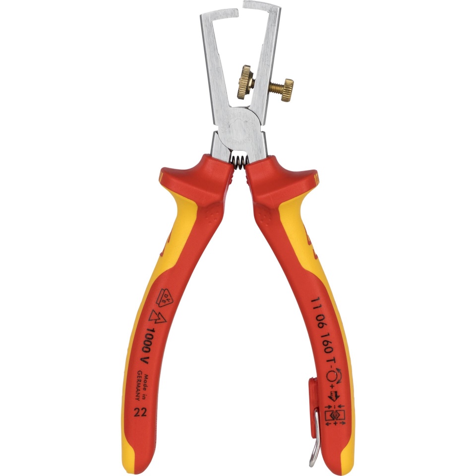Knipex tangid Insulation Stripper with Opening Spring, universal