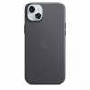 Apple kaitsekest FineWoven Case with MagSafe for iPhone 15 Plus Black, must