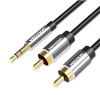 Vention audiokaabel Vention 3.5mm Male to 2x RCA Male Audio Cable 2m Vention BCFBH must