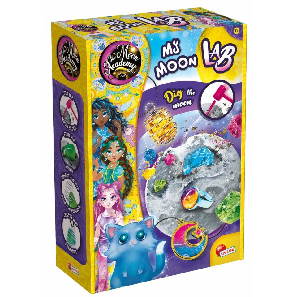 Lisciani Giochi käsitöömäng The Moon Academy My Moon mitmevärviline
