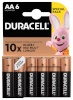 Duracell patarei AA/MN1500 6tk.