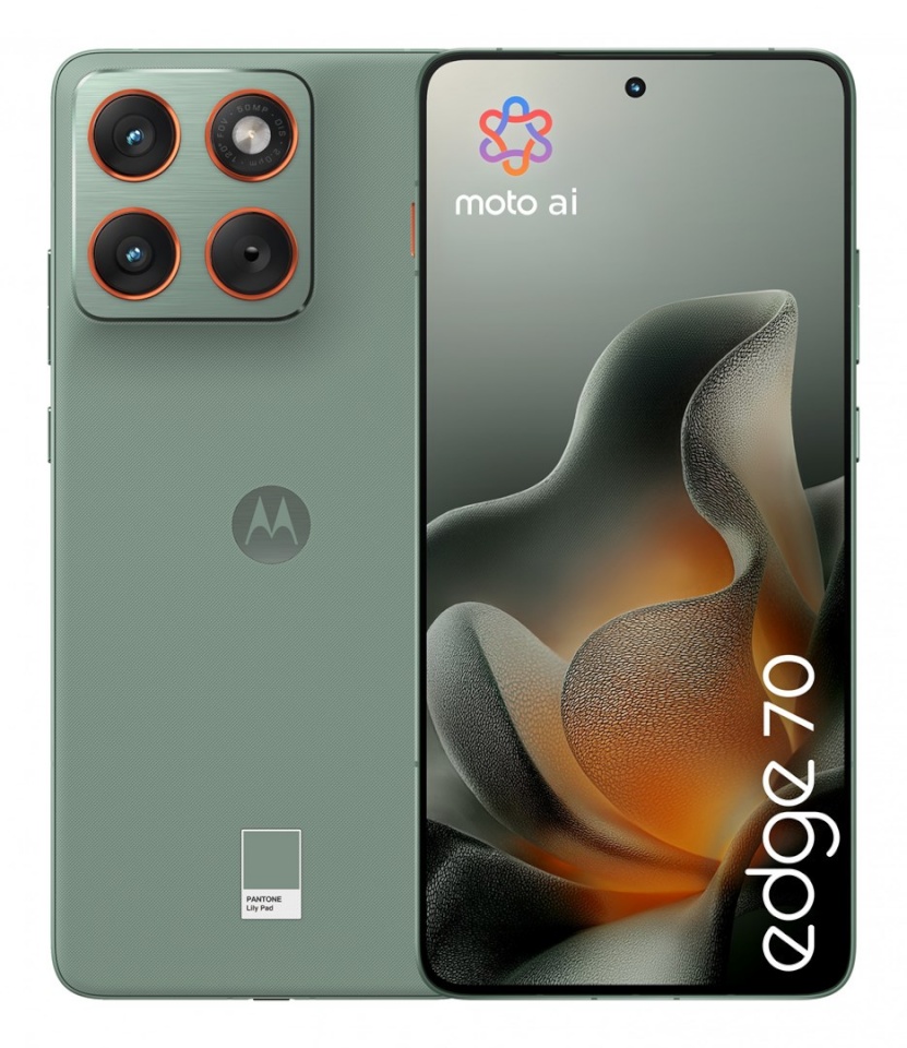 Motorola mobiiltelefon Edge 70 12/512GB Pantone Lily Pad