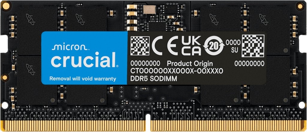 SO 5600 16GB Crucial CT16G56C46S5T (tray)
