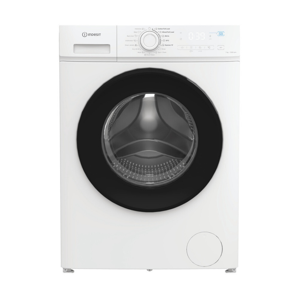 Indesit pesumasin IMA762BMYTIMEEE Washing Machine, 7kg, 1200 p/min, valge