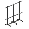 EDBAK põrandakinnitus Floor Stand | TRV400.006 Videoconferencing trolley for Samsung | Height adjustment | 130 " | Maximum weight (capacity) 200 kg | must