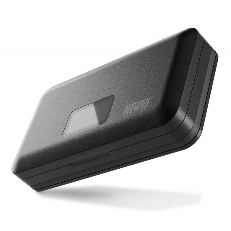 Newell laadija LCD dual-channel Charger with power bank and SD card reader for LP-E6 batteries for Canon