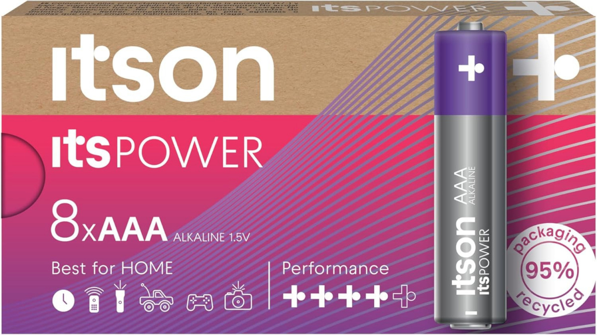 itson patarei itson itsPOWER Alkaline LR03IPO/8CB