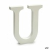 Pincello Täht U Puit valge 1,8x21x17cm 12tk