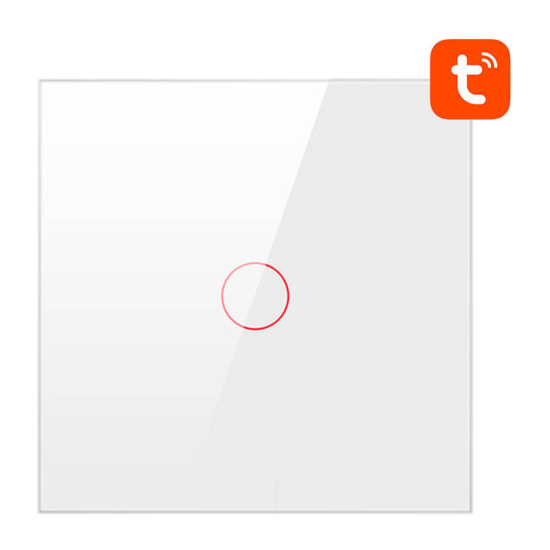 Avatto valgustuslüliti Smart Light Switch WiFi N-TS10-W1 1 way TUYA, valge