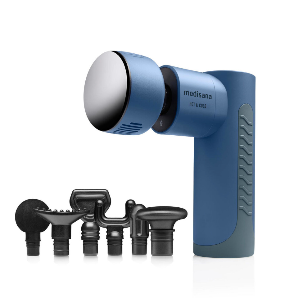 Medisana massaažipüstol MG 600 Massage Gun with Hot & Cold Function, sinine