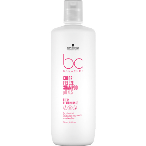 Schwarzkopf Professional šampoon BC Bonacure Color Freeze pH 4.5 Shampoo 1000ml, naistele