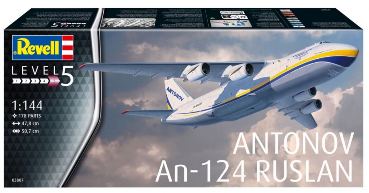 Revell liimitav mudel Antonov AN-124 Ruslan 1/144