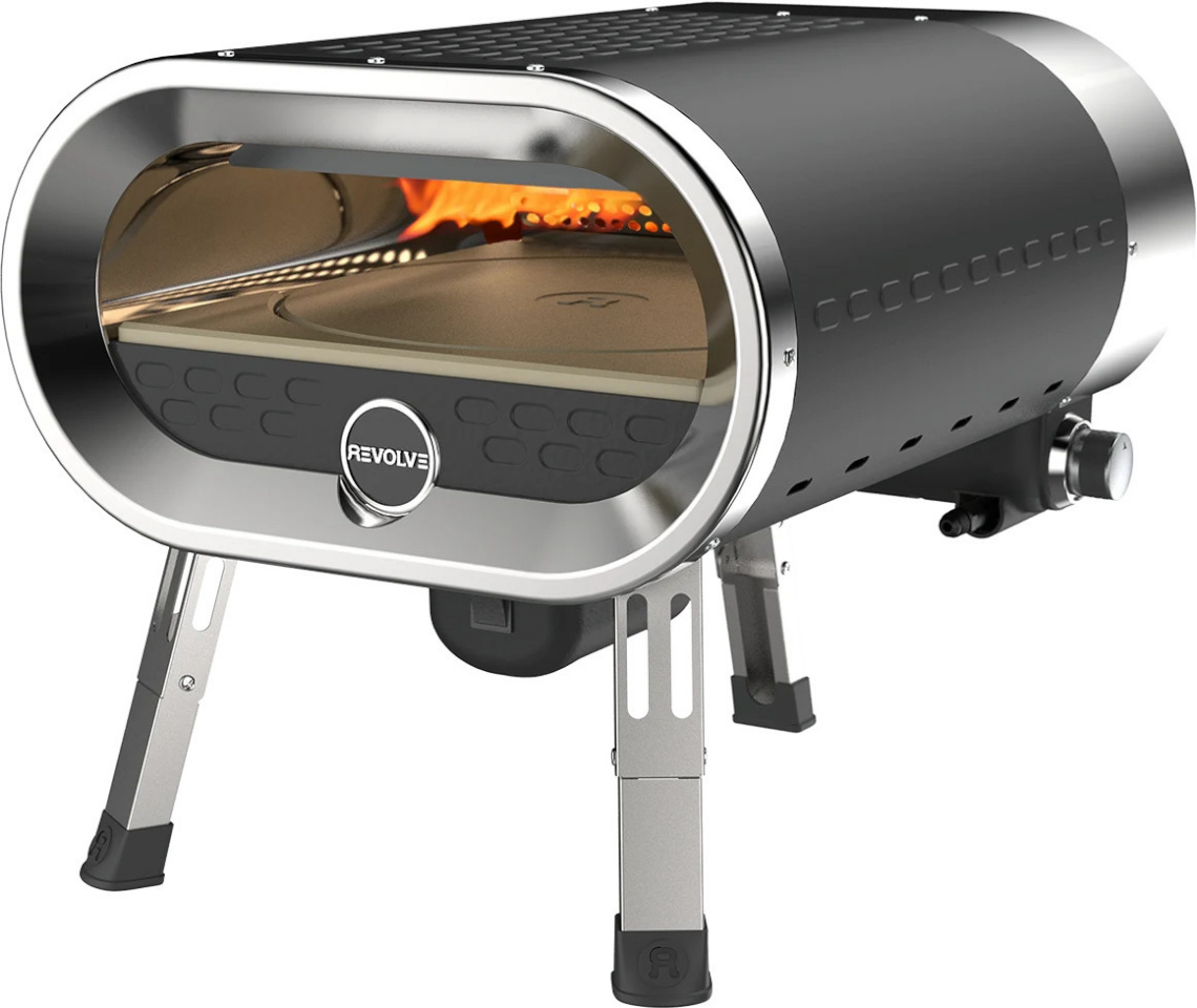 Revolve pitsaahi RVPO1002 Pizza Oven, Gas-Powered, hall