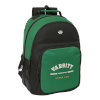 BlackFit8 seljakott Varsity must roheline 32x42x15cm