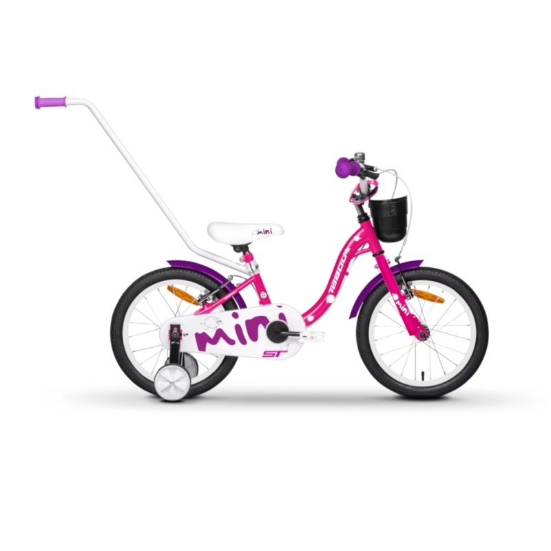 Tabou laste jalgratas Mini ST, 18" roosa-valge