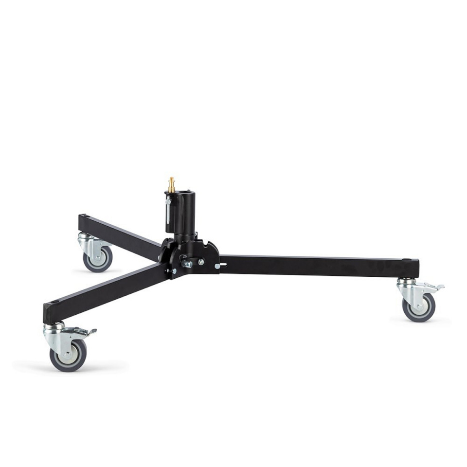 Manfrotto suur ratastel statiiv