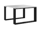Top E Shop diivanilaud MODERN MINI table 67x67x40cm valge/must
