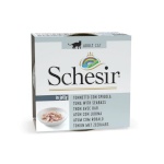 Agras Pet Foods kassitoit Schesir in Jelly Tuna with Sea Bass, 85g