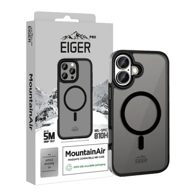 Eiger kaitsekest Pro MountainAir Case iPhone 16 must