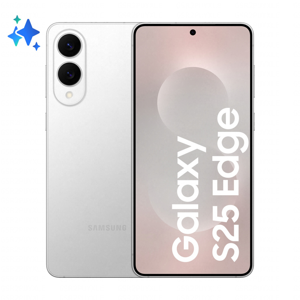 Samsung mobiiltelefon Galaxy S25 Edge 17cm (6.7") Dual SIM Android 15 5G USB Type-C 12GB 256GB 3900mAh hõbedane