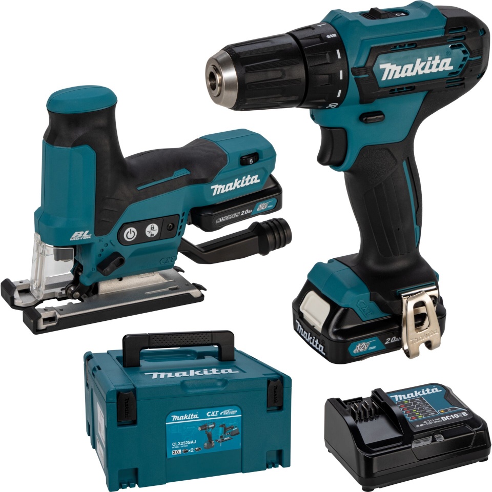 Makita akutrell CLX252SAJ 12V Akku-Kombo-Kit