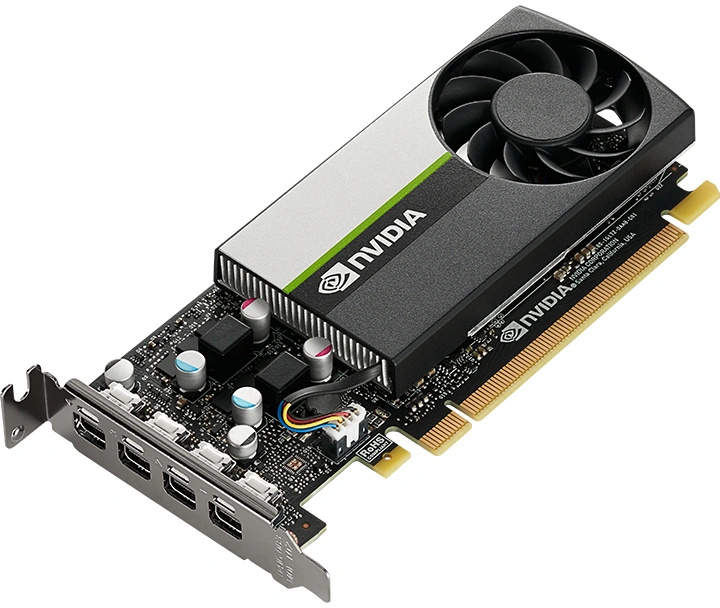 PNY videokaart nVidia Quadro T1000 4GB GDDR6, VCNT1000-SB