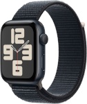 Apple Watch SE (GPS) 44 mm Midnight Aluminium Case with Midnight Sport Loop - (MREA3)