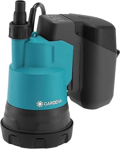 Gardena veepump 2000/2 18V P4A Submersible Pump for Clean Water, sinine/must