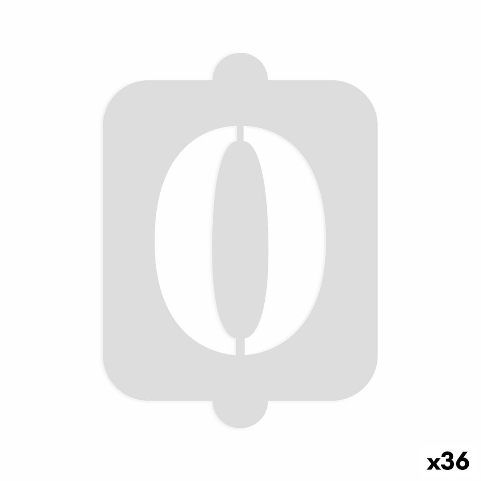 Algon Tordi šabloon Numbrid 0 (36tk)