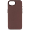 Decoded kaitsekest Leather Backcover iPhone 16e Chocolate pruun
