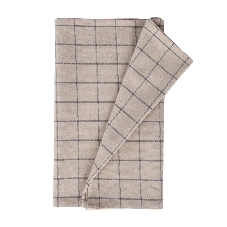 H4Y laudlina Linen, 136x136cm, linane ruut