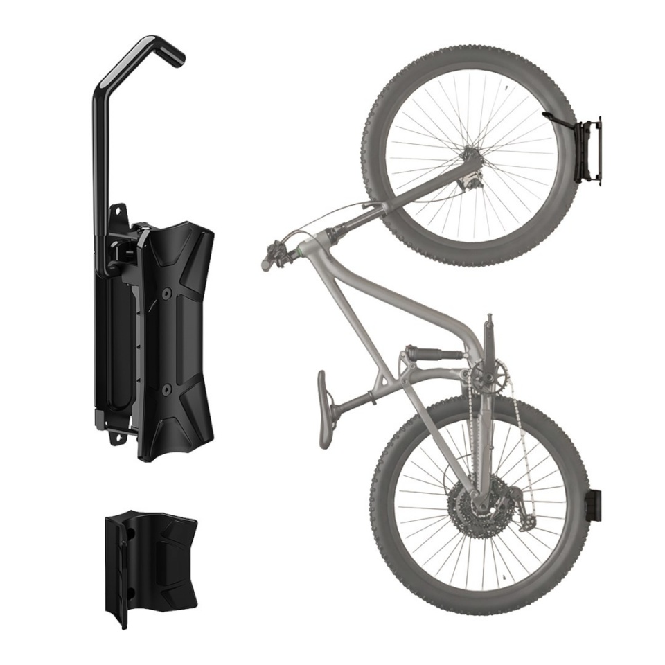 Maclean rattahoidja Wall-Mounted Bike Rack/Hanger (kuni 35kg)