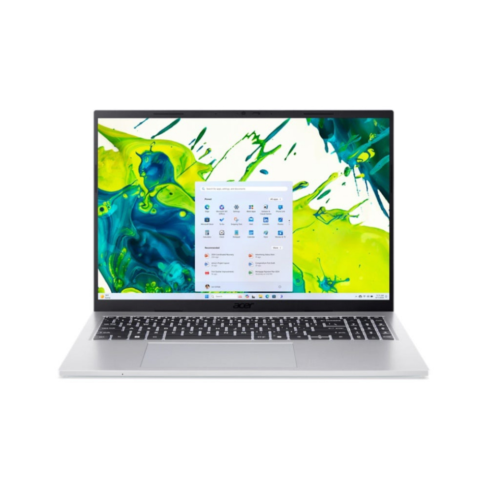 Acer sülearvuti Aspire Go 16 (AG16-71P-70RK) 16,0" WUXGA, IPS, 120Hz, Intel i7-150U, 32GB RAM, 1TB SSD, Windows 11