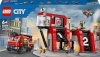 Lego klotsid City 60414 Tuletõrjedepoo Koos Tuletõrjeautoga
