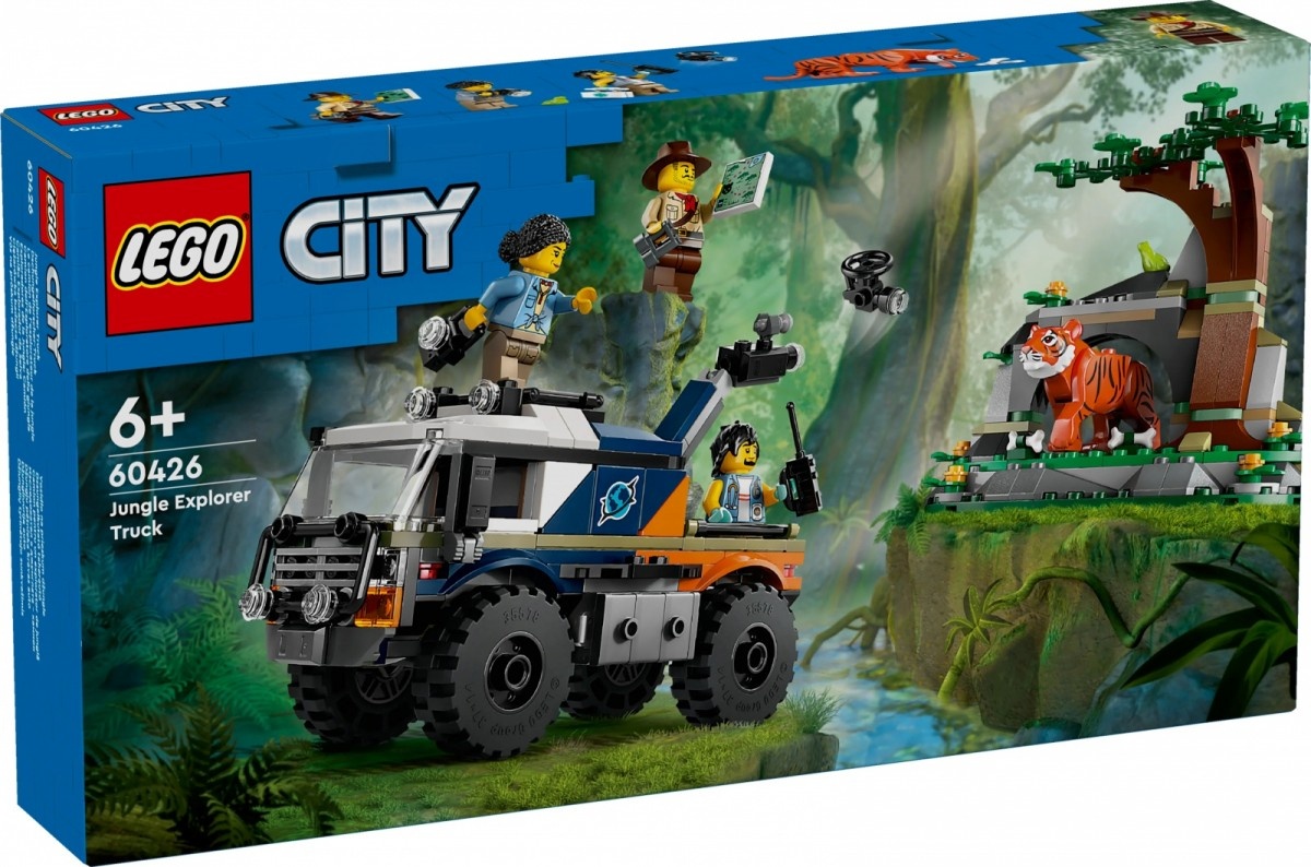 Lego klotsid Bricks City 60426 Jungle Explorer Off-Road Truck
