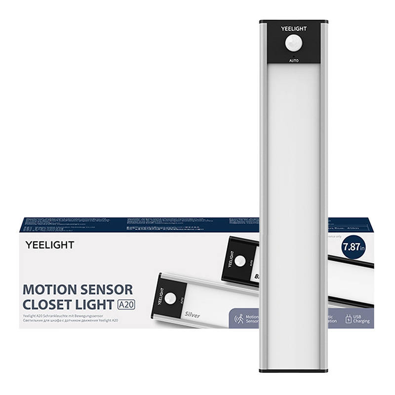 Yeelight valgusti Closet Light Silver 20cm, hõbedane