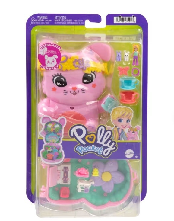 Mattel mängufiguur Set Polly Pocket Bunny