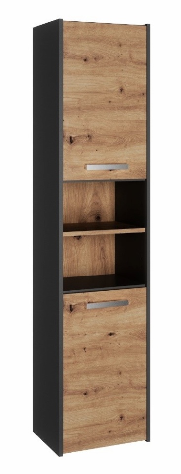 Top E Shop vannitoakapp S40 ANTRACYT/ARTISAN bathroom storage cabinet