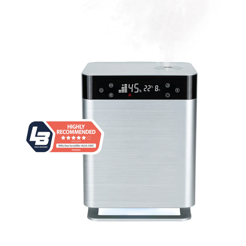 Wilfa õhuniisutaja DEW HU1A-430C Humidifier, hõbedane