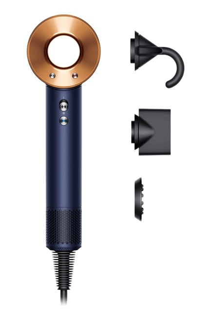 Dyson Supersonic HD07 Straight+Wavy Blue/Copper