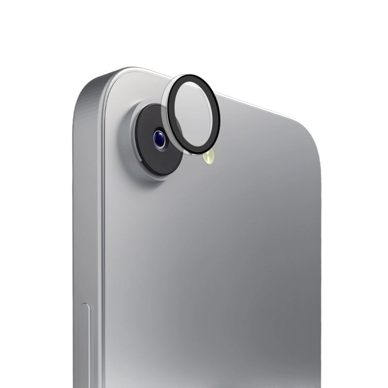 Puro Individual Camera Lens for iPhone 16e, transparent