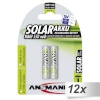 Ansmann akud 12x2 maxE NiMH Micro AAA 550mAh SOLAR
