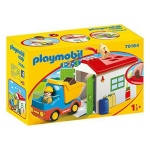 Playmobil klotsid 1.2.3 Garage Truck 70184