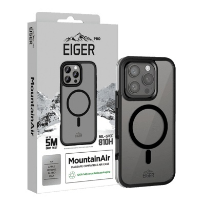 Eiger kaitsekest Pro MountainAir Case iPhone 16 Pro Max must