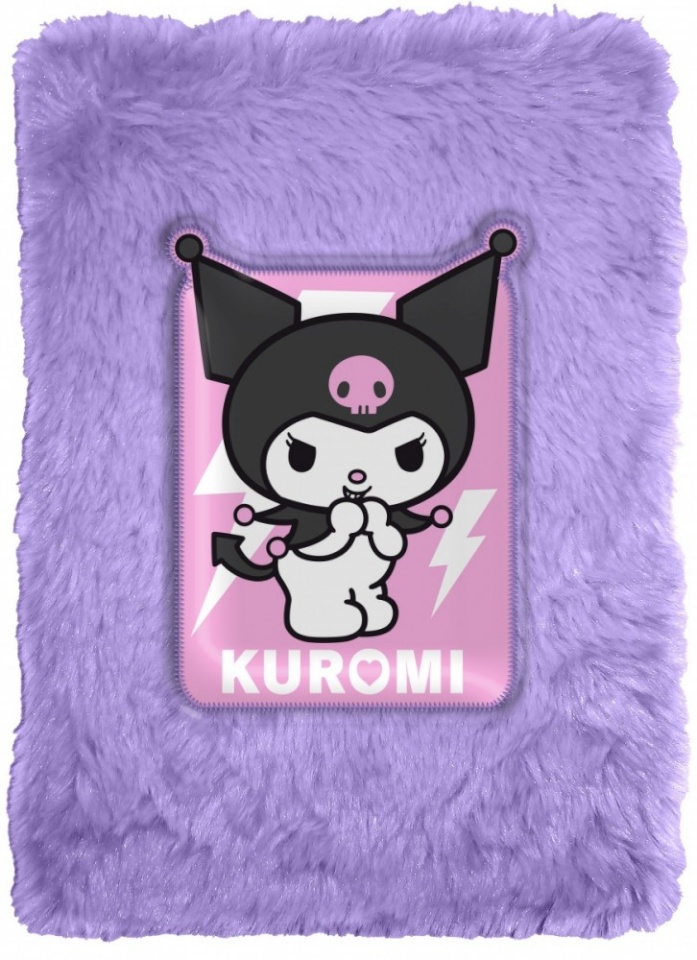 Kids Euroswan Plush diary Kuromi