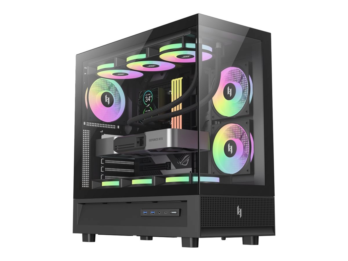 Gamemax korpus Case | NEX C51 BK | ATX/BTF