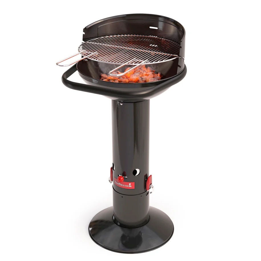 Barbecook Charcoal Barbecue Loewy 45, 43x43x97cm, BC-CHA-1007, must