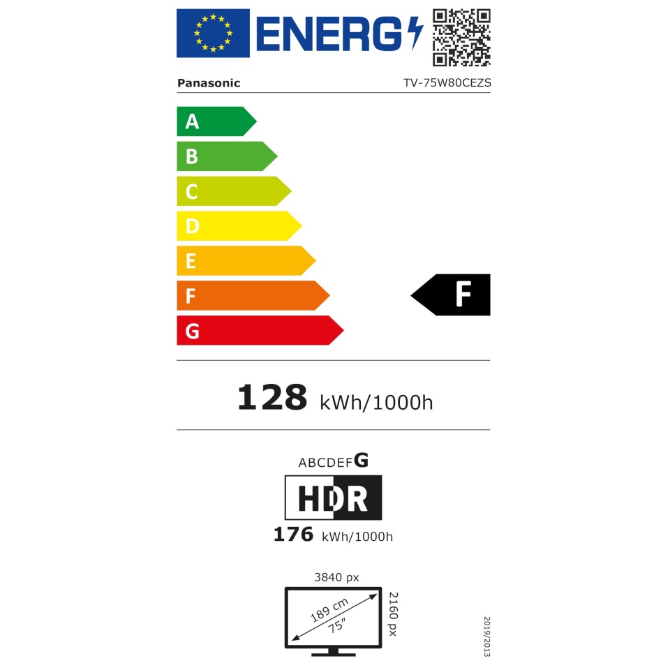 Panasonic televiisor TV-75W80CEZS QLED